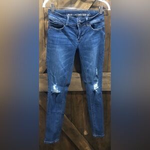 Vanilla Star Ripped Blue Skinny Jeans